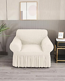 Bürümcük koltuk örtüsü ,berjer kılıfı, tek kişilik, etekli, lastikli, esnek, yıkanabilir