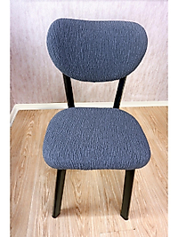 Bohem Jakarlı Sandalye Kılıfı Çubuk Desen 1 adet