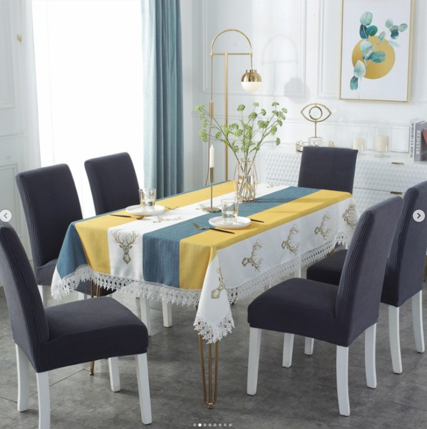 likrali sandalye kılıfı, lastikli,esnekli sandalye örtüsü pitikare desen 1 adet